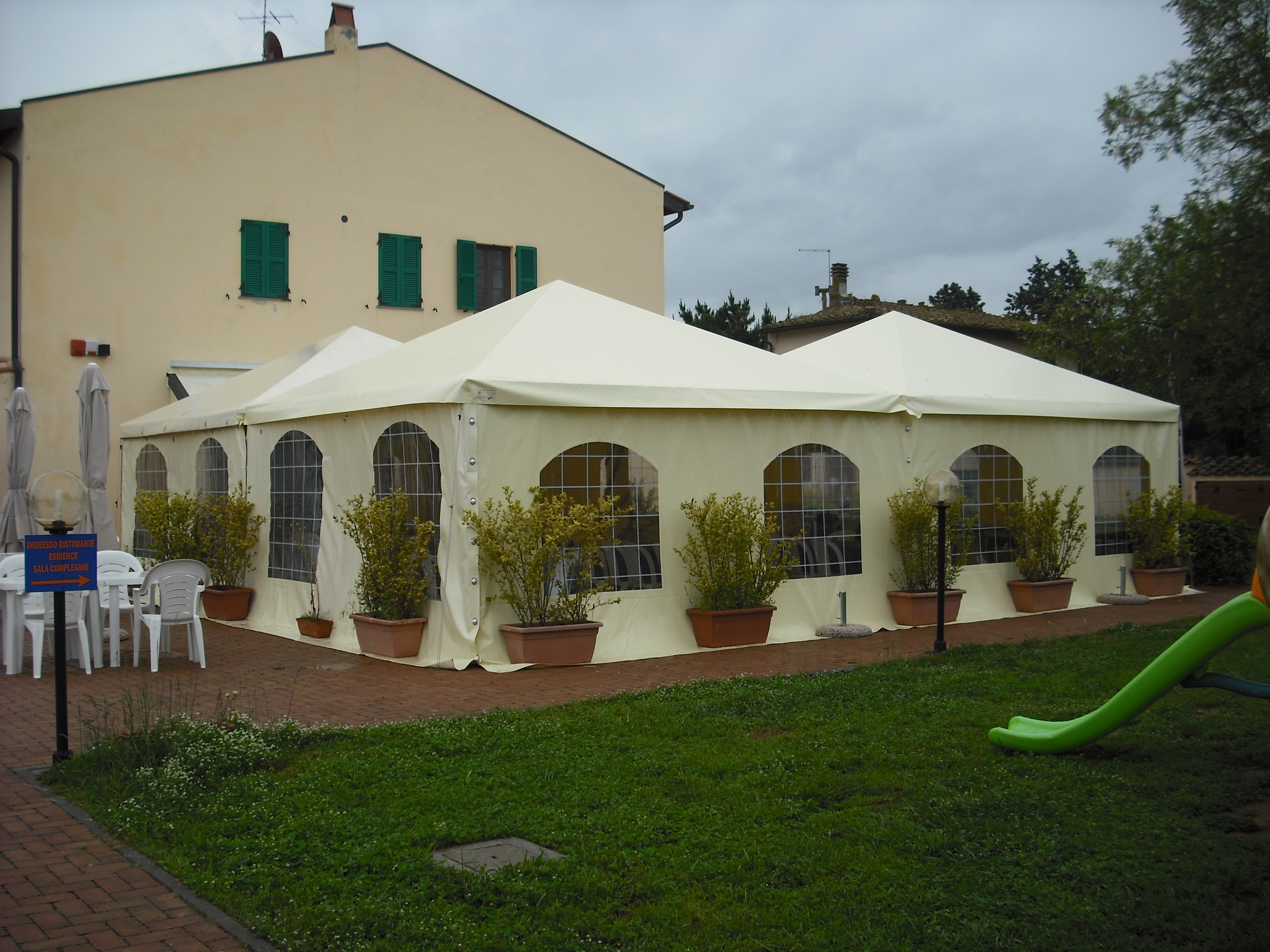 Gazebo 5x5 ristorante