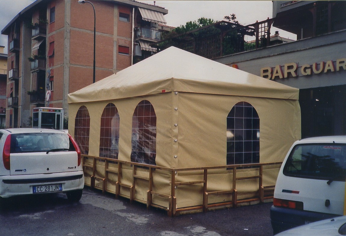Gazebo per bar