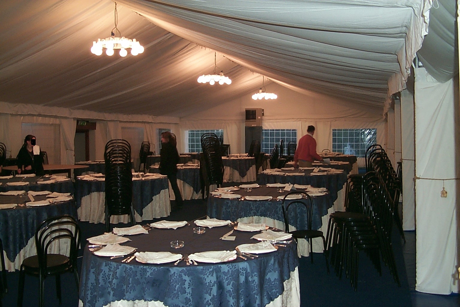 Interno gazebo matrimonio