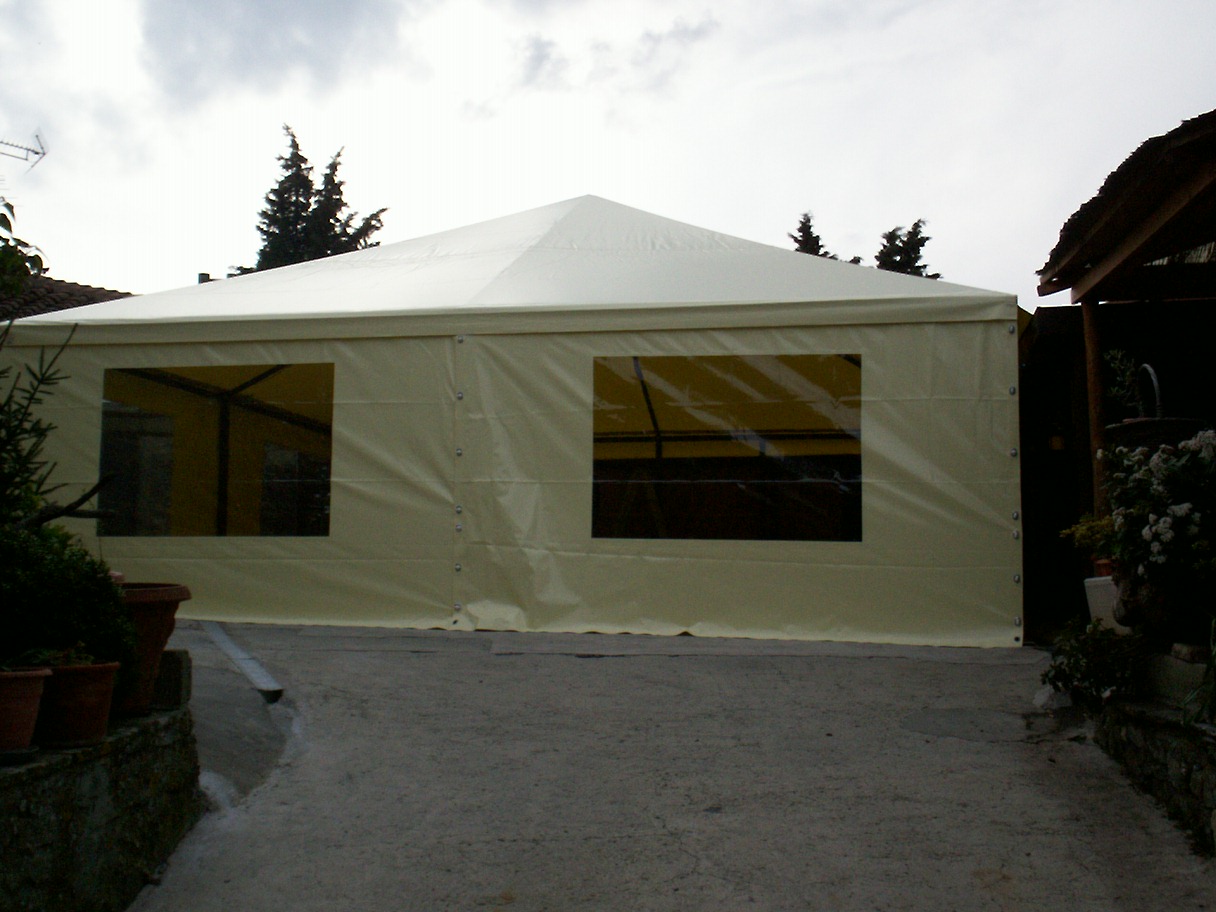 Gazebo 8x8 per ristorante