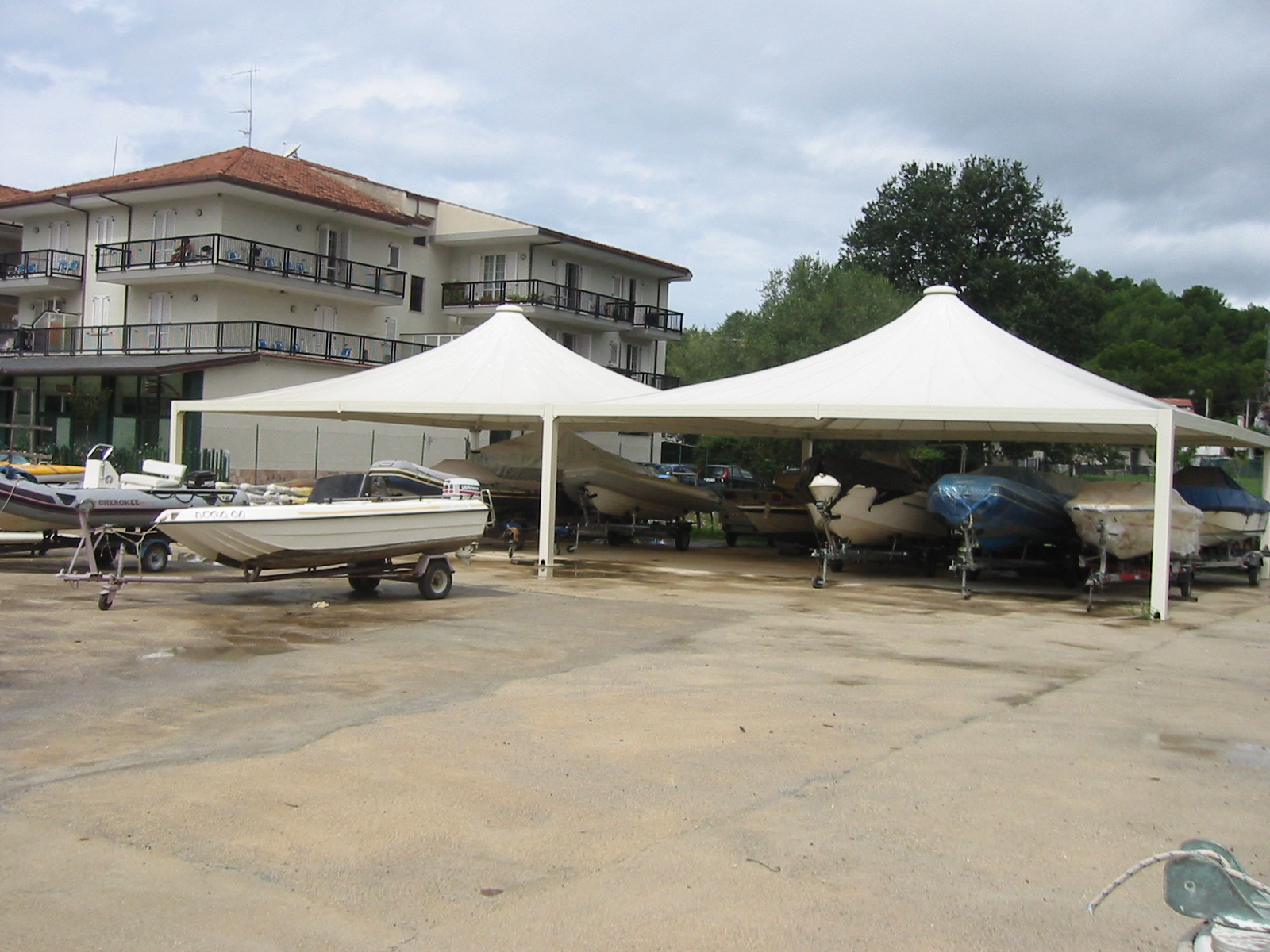 Gazebo maxi per barche