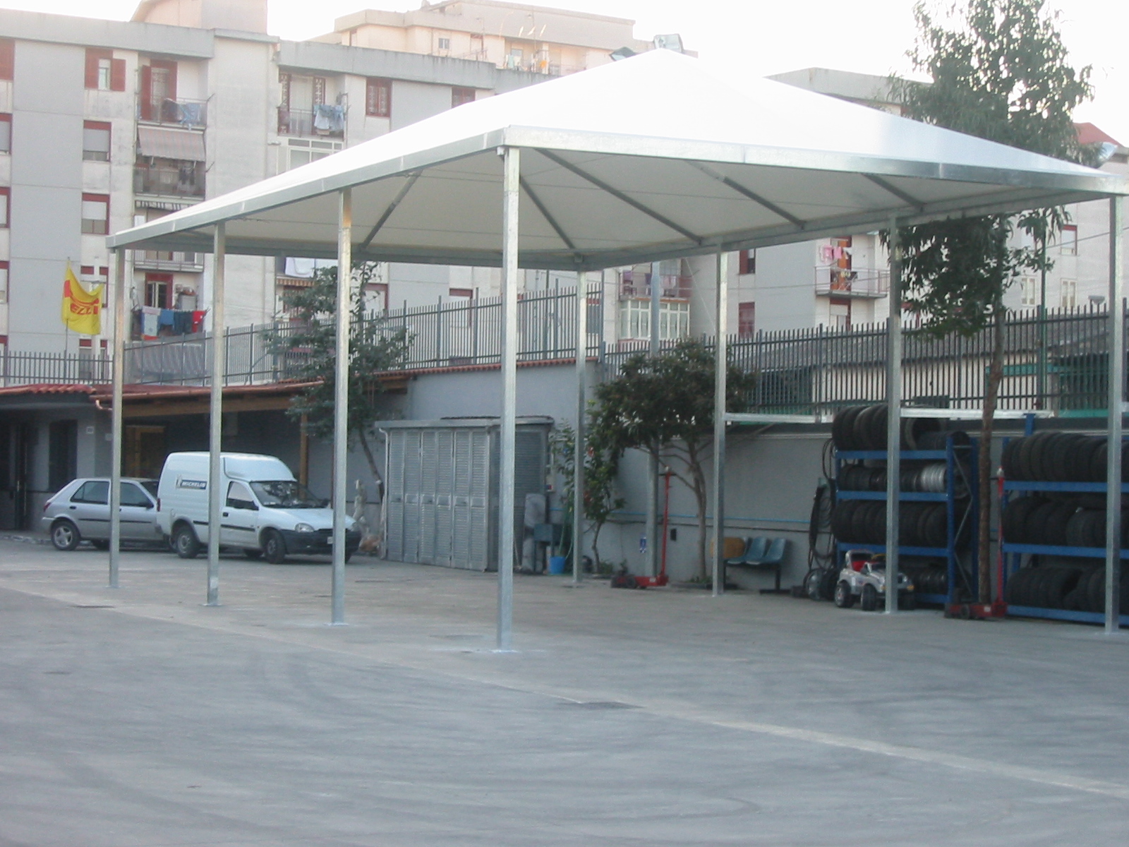 Gazebo maxi per camion
